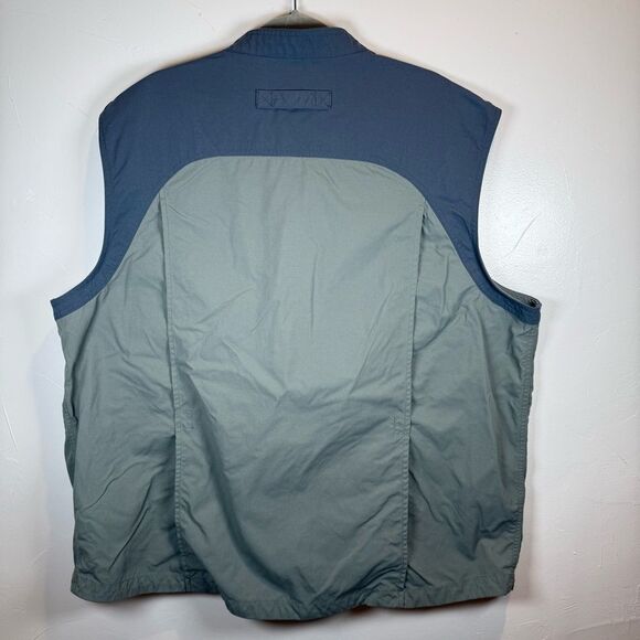 Duluth Men's Dry on the Fly Gray Green Vest Size 2XL Tall - Picture 7 of 16